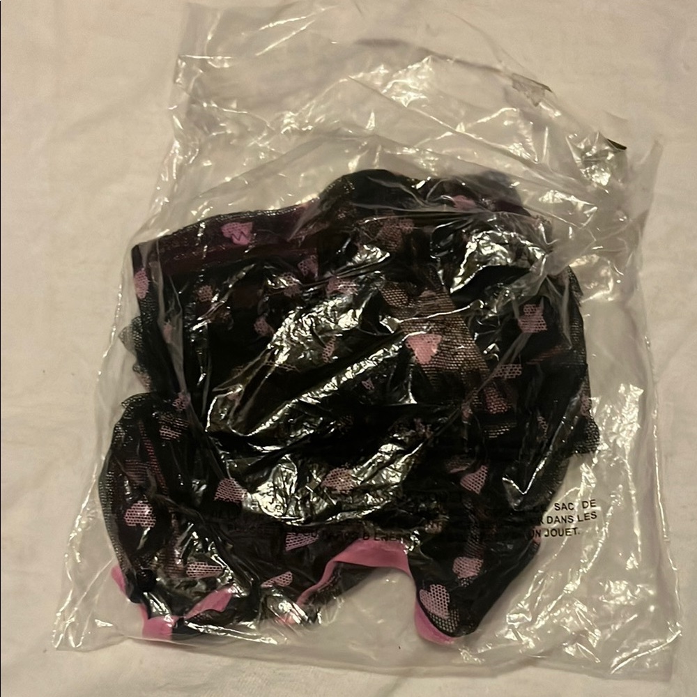 Victoria's Secret Black and Pink Lingerie